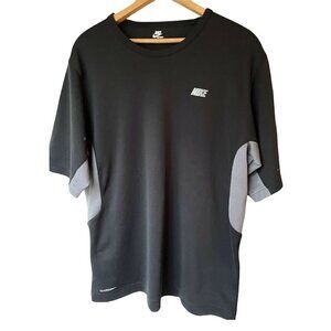 Nike Black Jersey Athletic Wear Men’s Size Large Training Sportswear